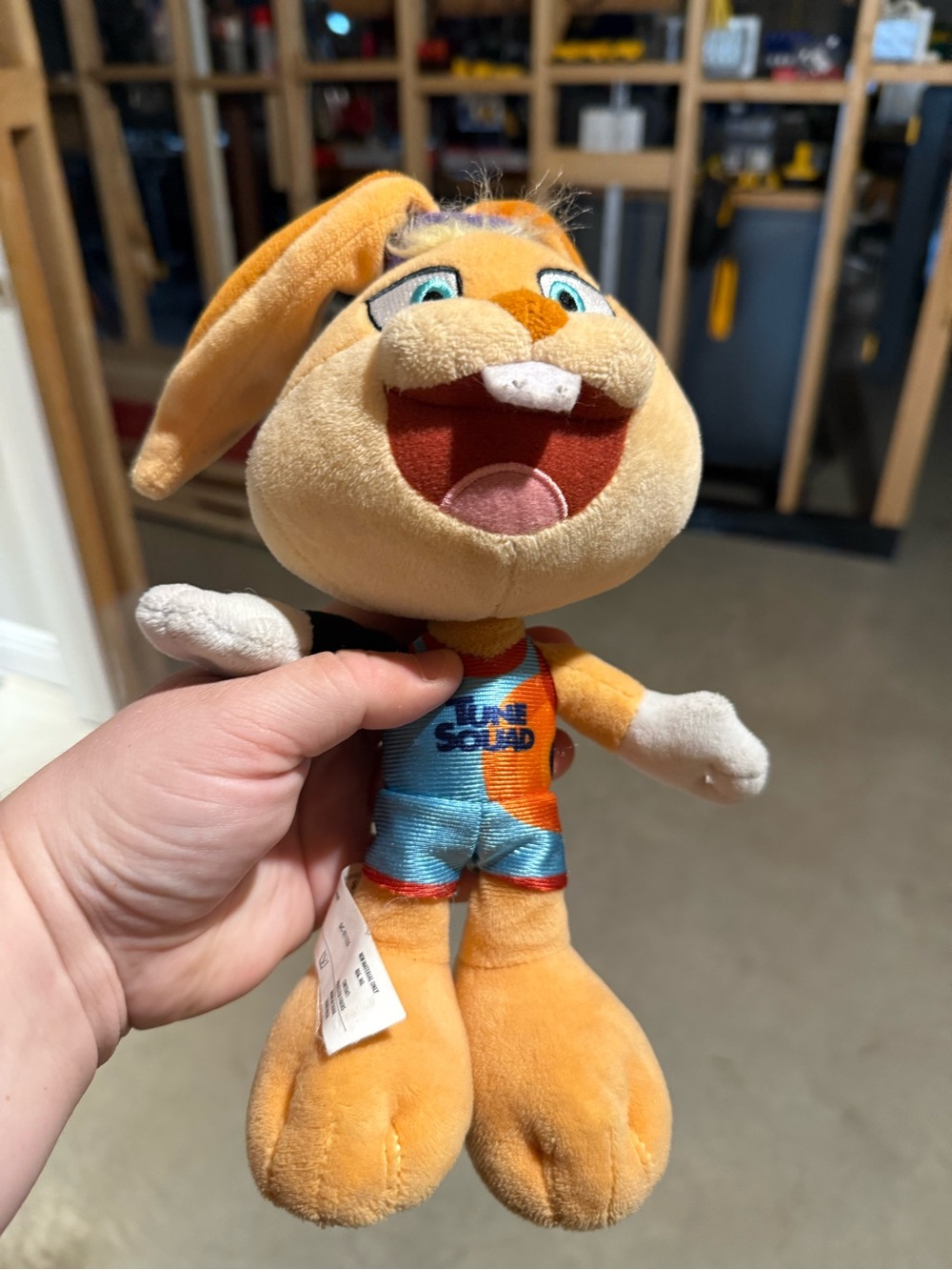 Space Jam Bunny Plush Toy